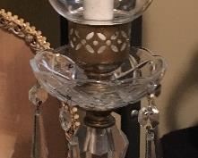 Antique parlor lamp (pair)