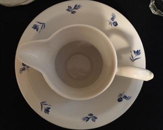 Lord Nelson pottery pitcher and bowl