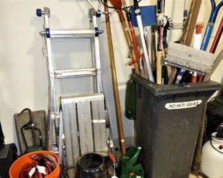 Yard Tools, ladder, Propane cooker