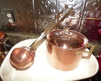 Copper Utensils, stock pot
