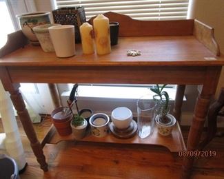 Plant stand/work station.