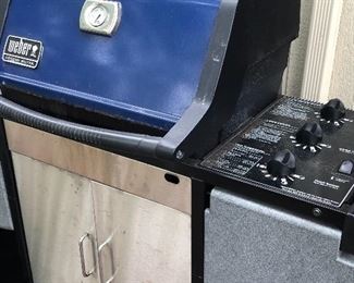 Weber Grill - LP tank -2 ncluded and has a cover