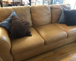 Another view of the leather couch