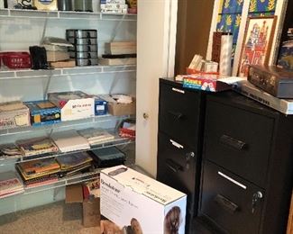 Office supplies and back massager