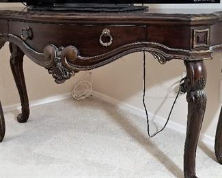 Matching console table. Great for a tv or in the hallway, dining room, or...