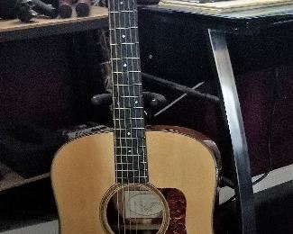 Steve Poltz autographed guitar. Steve Poltz is a Canadian singer-songwriter and guitarist. He is a founding member of the indie-rock band The Rugburns and is best known for his collaborations with singer Jewel, especially the 1996 single, "You Were Meant for Me" which reached number 2 in the US.