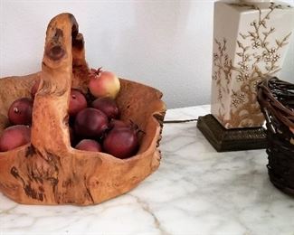 Unusual bowls and baskets