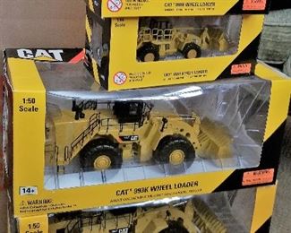 Collectible CAT toys new in boxes