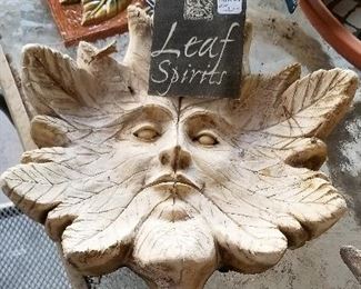 Leaf spirit decor items