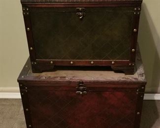 Vintage trunks for sale.