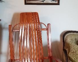 Handmade Amish rocker and more southwest art.