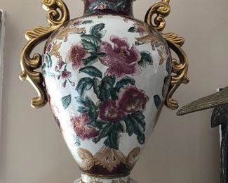pair of large urns