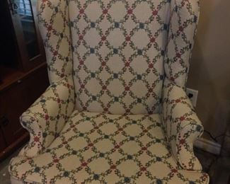 Wing back chair
