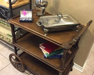 Nice wooden tea cart