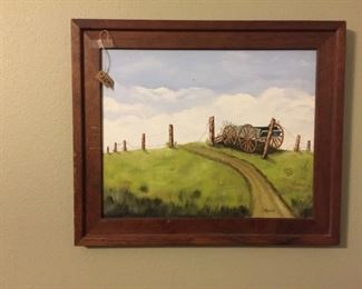 Barn wood picture
