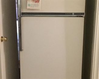 vintage, working, GE Combination refrigerator (1950's)