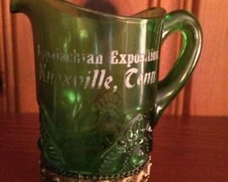 cream size pitcher from the 1910 Appalachian Expo in Knoxville.