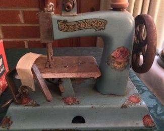 vintage Sew Master, childs sewing machine by KAYanEE