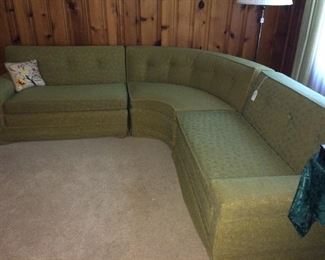 vintage sectional sofa in great condition.