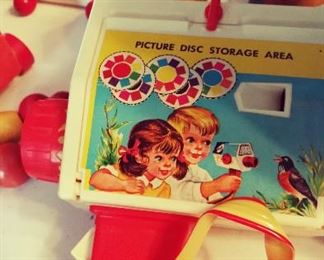 Vintage Picture Disc Camera Child's Toy