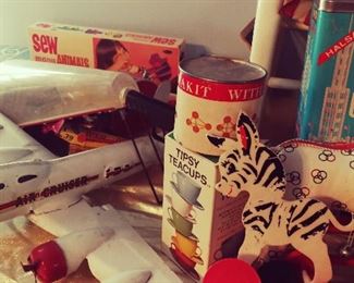 Model Airplanes, Vintage Children's sewing Toys, Boys & Girls Toys