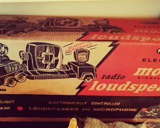 Remco Mobile Radio Loudspeaker Toy in Box! Signal System 