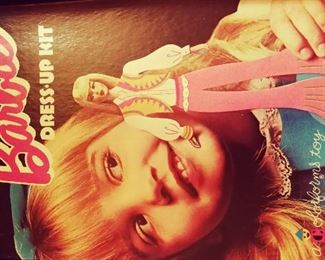 Vintage 70s Barbie Dress-Up Kit Colorforms Toy / Barbie Doll Toy