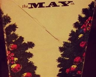 The May Company / May Co Box / Old Cleveland Department Store Christmas Boxes 