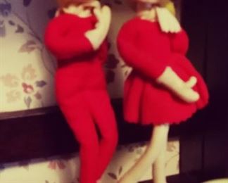 Vintage  Christmas Elf / Figurine