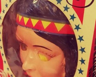 Vintage Ben Cooper Halloween Mask / Masks / Kids Costumes / Costume / American Indian / Monster & Other 