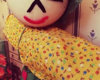 Cute Autumn Happy Scarecrow Decor