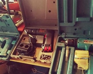 Tons of Power Tools / Powertool / Vintage Tools in Box / Case 