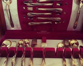 Vintage Silverware in Box 