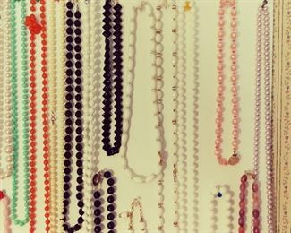 Fun 60s, 70s Costume Jewelry / Necklaces 