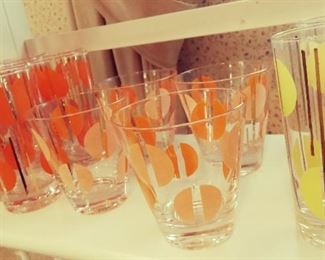 Cool Fun MCM Glasses Bright Colors 