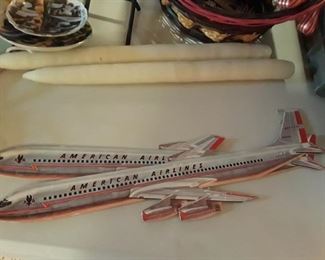 Vintage American Airlines Paper / Board Airline Planes 