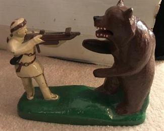 Shoot-a-bar bank,  Davy Crockett