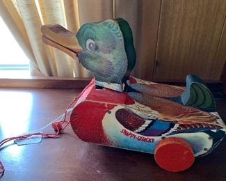 Fisher Price "Snappy- Quacky" 1950