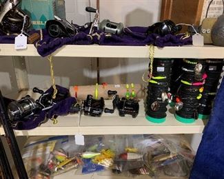 Abu Garcia, Shimano, Penn, and Browning Fishing Reels