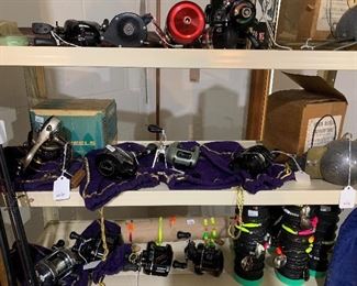 Abu Garcia, Shimano, Penn, and Browning Fishing Reels