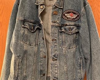Harley Davidson 100 Year Anniversary Jean Jacket