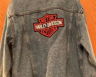 Harley Davidson 100 Year Anniversary Jean Jacket