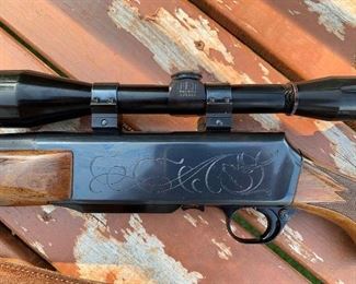 Browning Belgium 270 Rifle with Leupold Scope