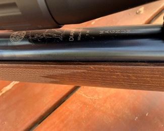 Diana 460 Magnum Air Rifle with Center Point Scope