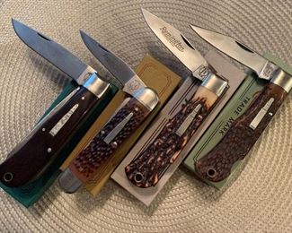 Remington "Bullet" Pocket Knives with Original Boxes