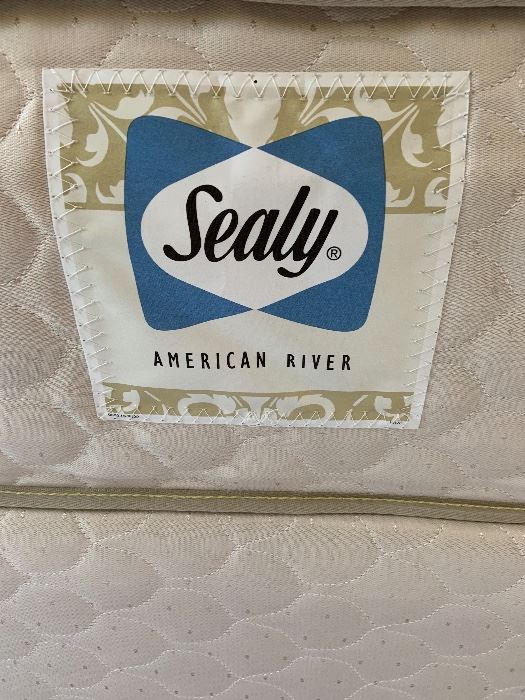 Nice like new queen mattress and boxspring