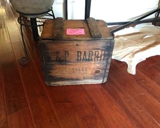 Cool antique wine box