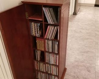 Pedestal cd cabinet 