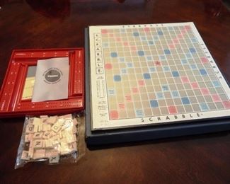 Vintage Scrabble Deluxe.  Never been played