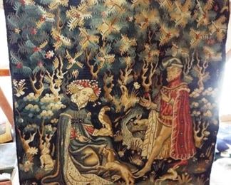 Belgium tapestry, "Gift of the Heart"
